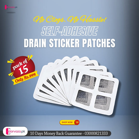 Self Adhesive Floor Drain Stickers – Pack of 20