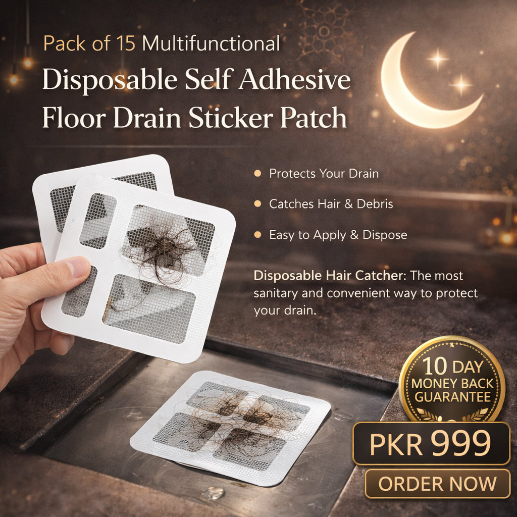 Self Adhesive Floor Drain Stickers – Pack of 20
