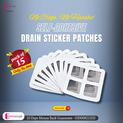 Self Adhesive Floor Drain Stickers – Pack of 20